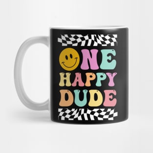 One Happy Dude 1st Birthday Family Matching Mug